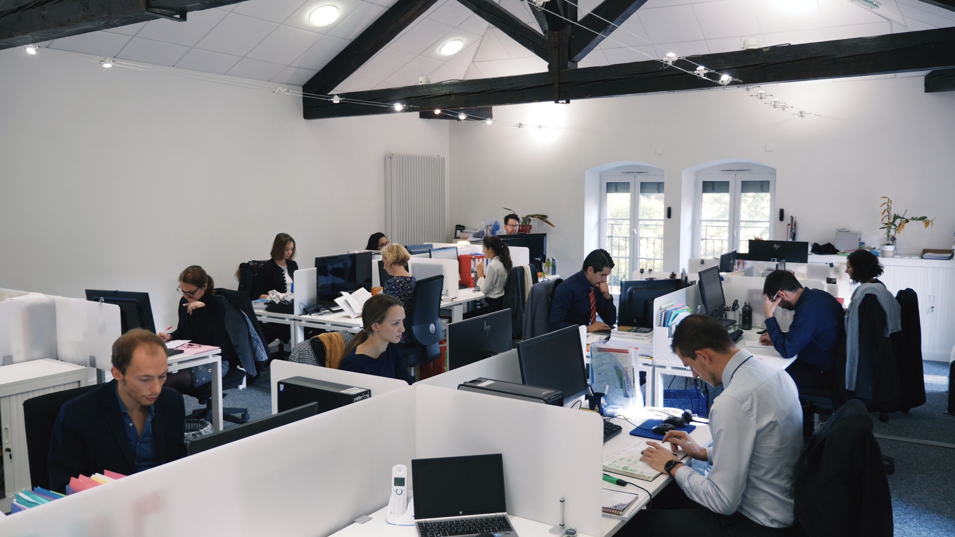 bureau du centre de recherche de l'Institut Lyfe