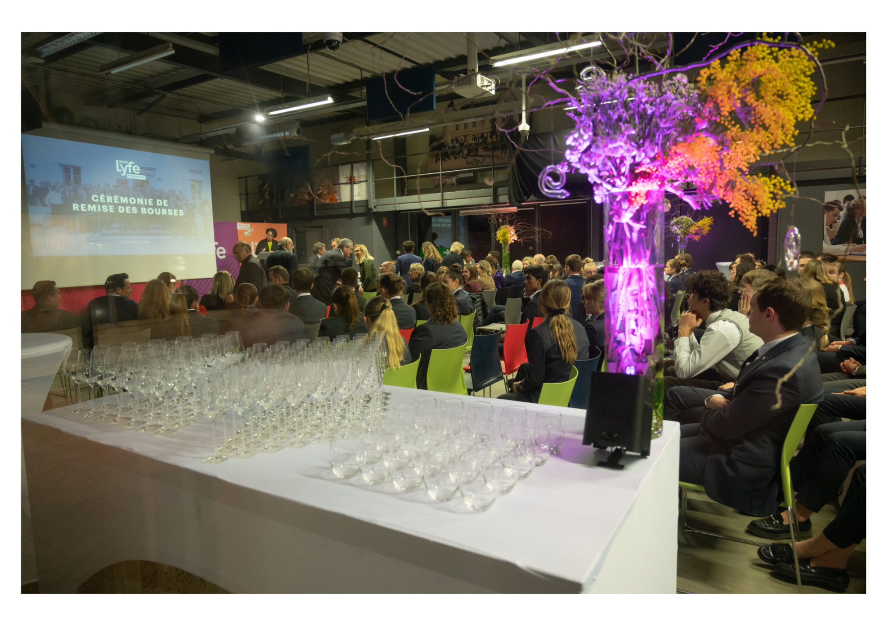 cérémonie de remise de bourses